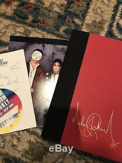 Michael Jackson SIGNED Moonwalk Book AUTOGRAPH