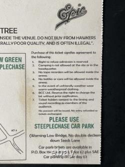 Michael Jackson Signed 1988 Bad World Tour Liverpool Concert Ticket Autograph