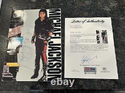 Michael Jackson Signed 1988 World Tour Program PSA Certified Autograph Love Insc