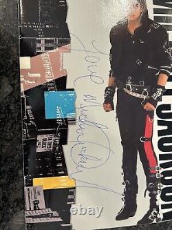 Michael Jackson Signed 1988 World Tour Program PSA Certified Autograph Love Insc