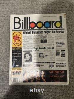 Michael Jackson Signed 1998 Billboard Magazine Page PSA Certified Autograph Love