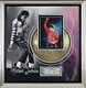 Michael Jackson Signed 8x10 Photo Framed 1984 Pepsi Ticket Stub & Gold LP