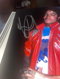 Michael Jackson Signed 8x10 with COA