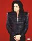 Michael Jackson Signed Authentic 11X14 Photo Autographed PSA/DNA #S02227