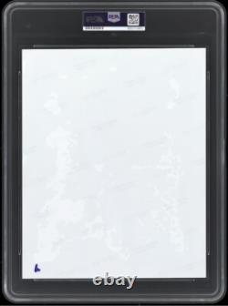 Michael Jackson Signed Autograph 8x10 Color Photo PSA/DNA Encapsulated Pop King