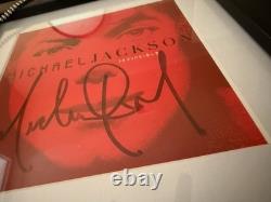 Michael Jackson Signed Autograph Invincible CD (at 2001 Virgin Megastore withpass)