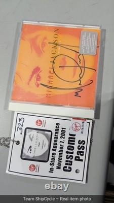 Michael Jackson Signed Autograph from 2001 Virgin Megastore Event wpass G2U