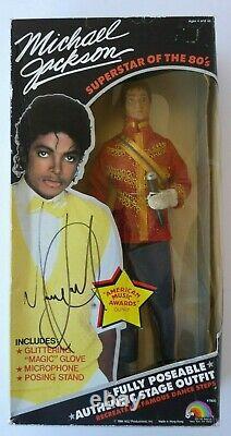 Michael Jackson Signed Autographed 1984 12 Poseable Doll Beckett Certified #1