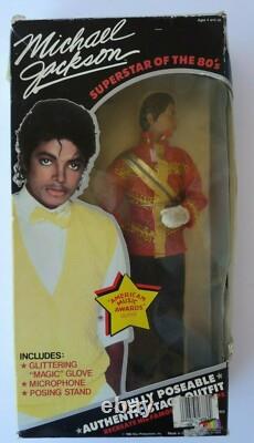 Michael Jackson Signed Autographed 1984 12 Poseable Doll Beckett Certified #2