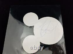 Michael Jackson Signed Autographed Disney Mickey Mouse Head Hologram PSA/DNA