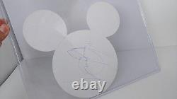 Michael Jackson Signed Autographed Disney Mickey Mouse Head Hologram PSA/DNA