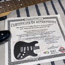 Michael Jackson Signed/Autographed Electric Guitar- COA-4/24/2002 Rare