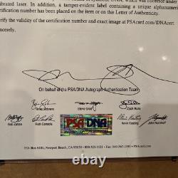 Michael Jackson Signed Autographed Mirror 16X20 Custom Framed Unique PSA/DNA LOA