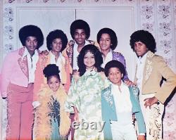 Michael Jackson Signed Autographed Vintage 1970's Photo as Teenager PSA DNA