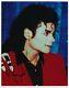 Michael Jackson- Signed Color Photograph