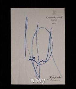 Michael Jackson Signed Cut JSA LOA Autograph King of Pop Thriller Rare Jackson 5