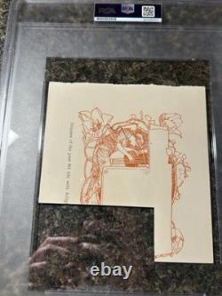 Michael Jackson Signed Cut PSA DNA Certified Autograph King Of Pop Auto