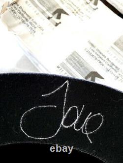 Michael Jackson Signed Fedora Hat Numbered 1988 Senator Letter Mjj Promo Box Lot