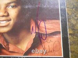 Michael Jackson Signed Forever Michael Record Album Psa/dna Loa Autograph