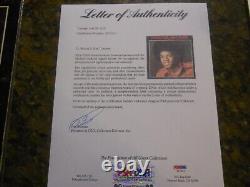 Michael Jackson Signed Forever Michael Record Album Psa/dna Loa Autograph