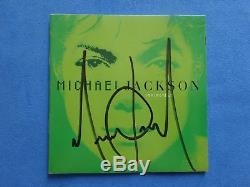 Michael Jackson Signed Invincible CD With Vip Pass