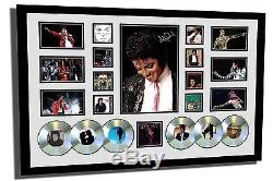 Michael Jackson Signed Limited Edition Framed Memorabilia
