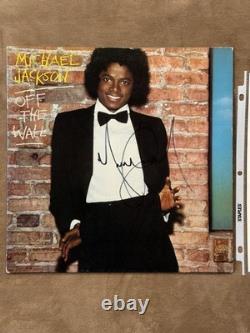 Michael Jackson Signed Off The Wall Album Vinyl Autograph Authentic JSA COA