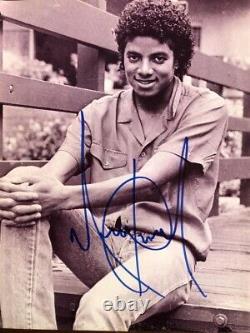 Michael Jackson- Signed Oversized Page from a Program