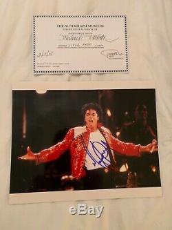 Michael Jackson Signed Photo