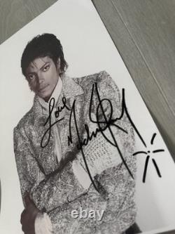 Michael Jackson Signed Photo / Autograph