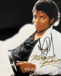 Michael Jackson Signed Photo WithCOA Autograph 8x10 King Of Pop Thriller Beat It