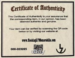 Michael Jackson Signed Photo WithCOA Autograph 8x10 King Of Pop Thriller Beat It