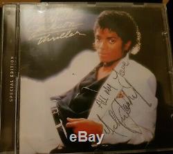 Michael Jackson Signed Thrilled Album