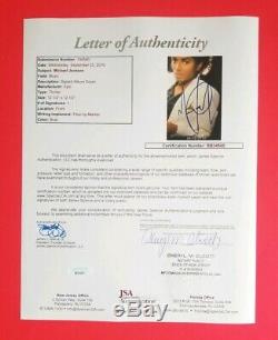 Michael Jackson Signed Thriller Album Certified Authentic With Jsa Letter Loa
