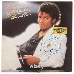 Michael Jackson Signed Thriller LP Epperson & RR COA's