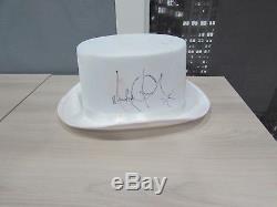 Michael Jackson Signed Worn Hat Coa