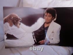 Michael Jackson Thriller 12LP Epic QE38112 SIGNED! AUTOGRAPHED! Orig Inner