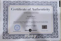 Michael Jackson Thriller Hand Signed Autographed Poster with COA OA0136X