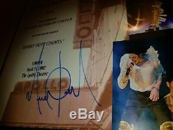 Michael Jackson Ultra Rare A Night At The Apollo Signed Program (2002) Autograph