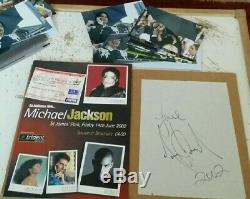 Michael Jackson signed & Worn Surgical mask
