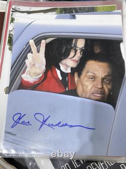 Michael Jackson signed autograph Joseph Jackson, The Jacksons family king of pop