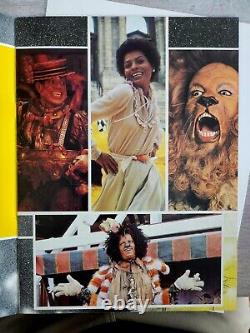 Michael jackson signed autograph 9x12 Full Program For The Wiz