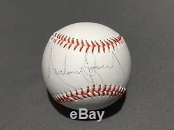 Michael jackson signed baseball proof rare