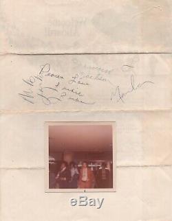 Michael jackson the Jackson 5 signed autographs rare BECKETT