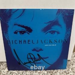 Micheal Jackson- Signed Autographed Photo From Sept 7, 2001. MSG NYC Gig