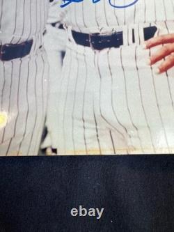 Mickey Mantle Reggie Jackson Signed Autographed 8x10 Photo JSA LOA Read