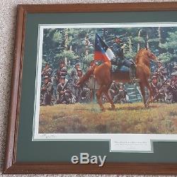 Mort Kunstler There Stands Jackson Stone Wall Signed Numbered Certificate COA