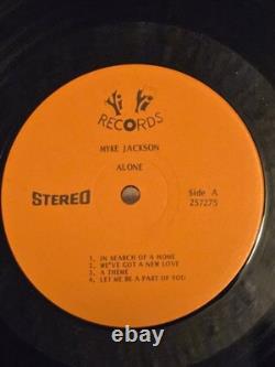 Myke Jackson Alive LP. Signed. Autographed. 1975