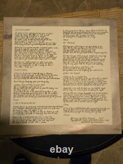 Myke Jackson Alive LP. Signed. Autographed. 1975
