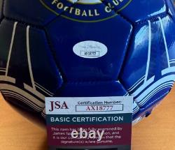 Mykhailo Mudryk, Axel, Nicolas Jackson Signed Autographed Chelsea Ball JSA COA